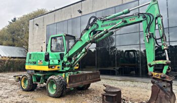 KOMATSU PW 75 KOPARKA KOŁOWA full