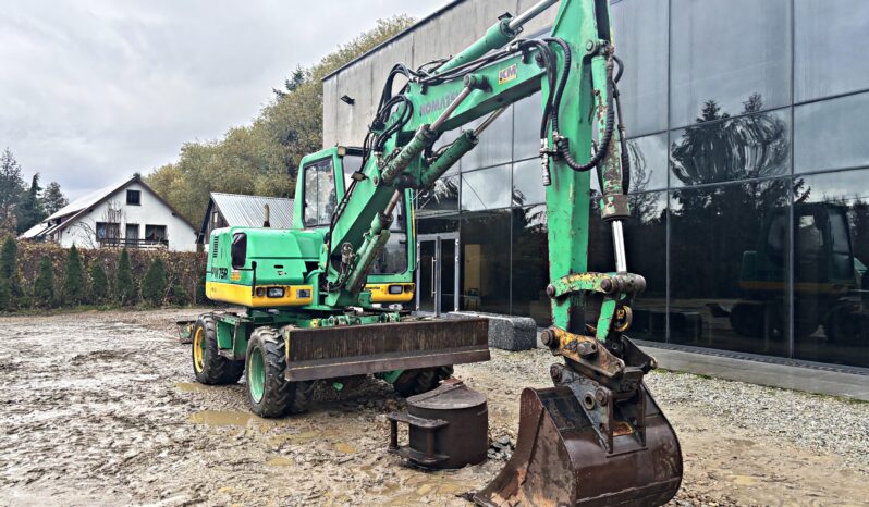 KOMATSU PW 75 KOPARKA KOŁOWA full