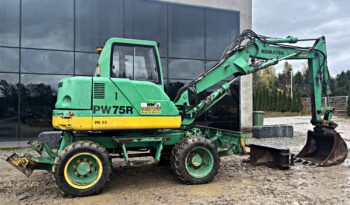 KOMATSU PW 75 KOPARKA KOŁOWA full