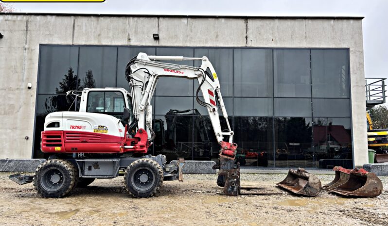 TAKEUCHI TB295W KOPARKA KOŁOWA POWERTILLT full