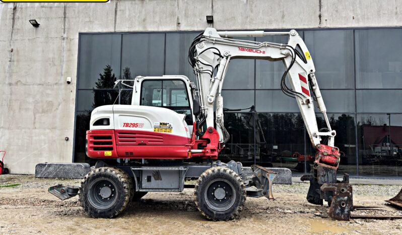 TAKEUCHI TB295W KOPARKA KOŁOWA POWERTILLT full