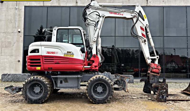 TAKEUCHI TB295W KOPARKA KOŁOWA POWERTILLT full