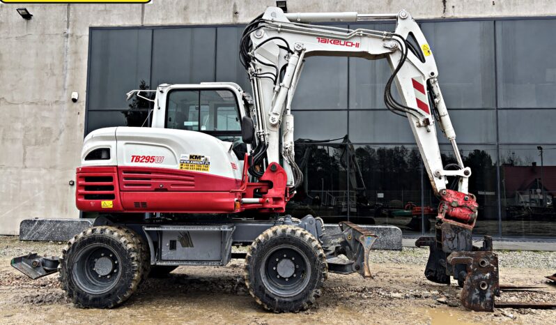 TAKEUCHI TB295W KOPARKA KOŁOWA POWERTILLT full