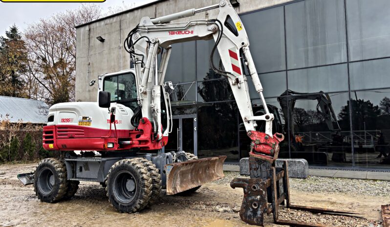 TAKEUCHI TB295W KOPARKA KOŁOWA POWERTILLT full