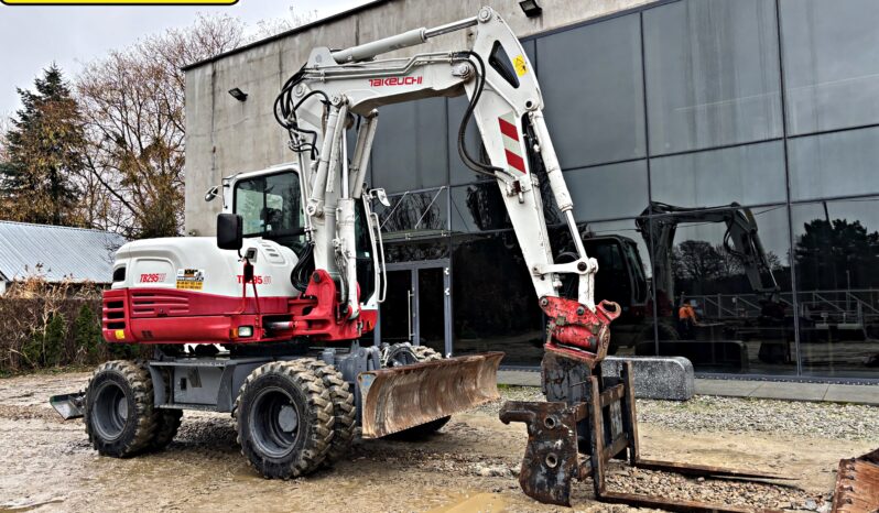 TAKEUCHI TB295W KOPARKA KOŁOWA POWERTILLT full