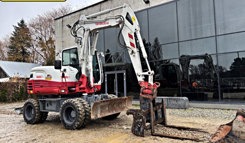TAKEUCHI TB295W KOPARKA KOŁOWA POWERTILLT full