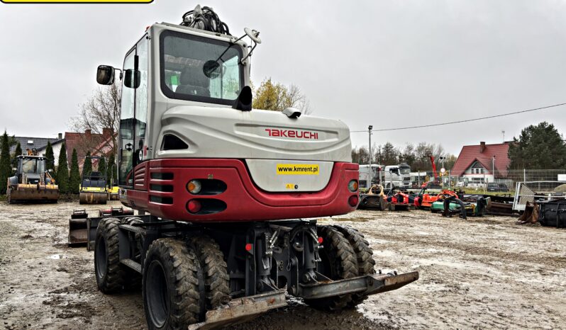 TAKEUCHI TB295W KOPARKA KOŁOWA POWERTILLT full