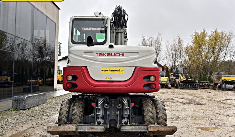 TAKEUCHI TB295W KOPARKA KOŁOWA POWERTILLT full