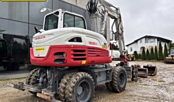 TAKEUCHI TB295W KOPARKA KOŁOWA POWERTILLT full