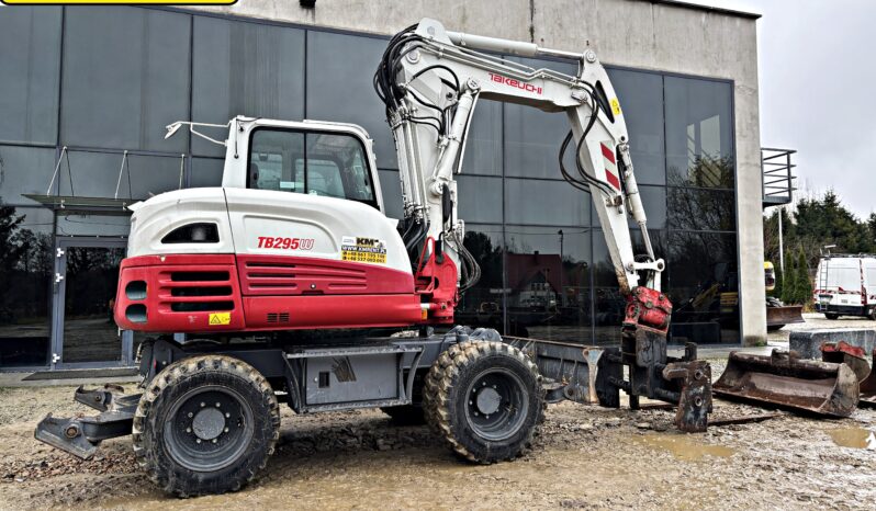 TAKEUCHI TB295W KOPARKA KOŁOWA POWERTILLT full