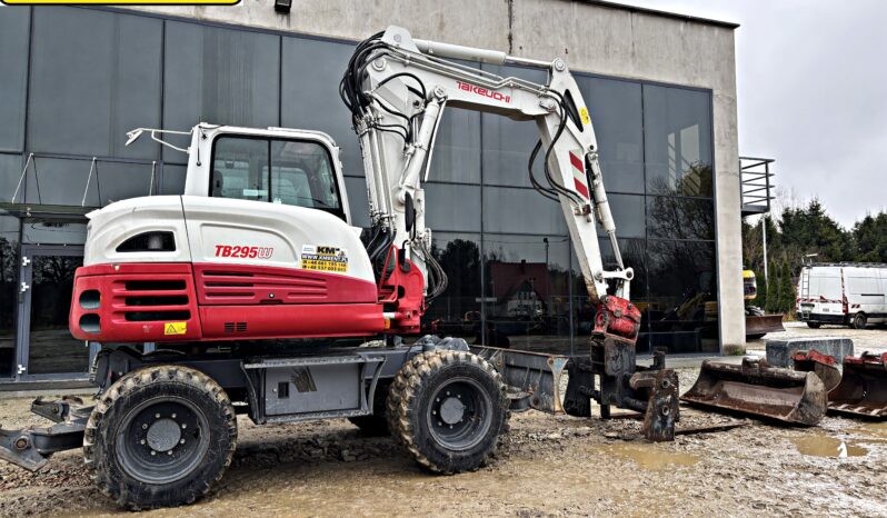 TAKEUCHI TB295W KOPARKA KOŁOWA POWERTILLT full