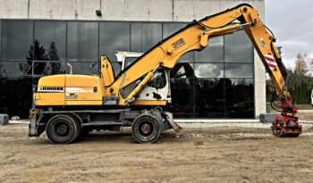 LIEBHERR A 316 KOPARKA KOŁOWA PRZEŁADUNKOWA full