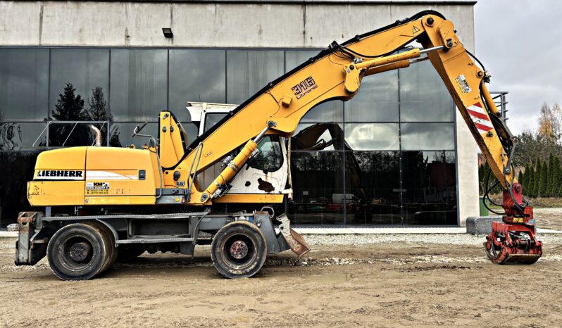 LIEBHERR A 316 KOPARKA KOŁOWA PRZEŁADUNKOWA full
