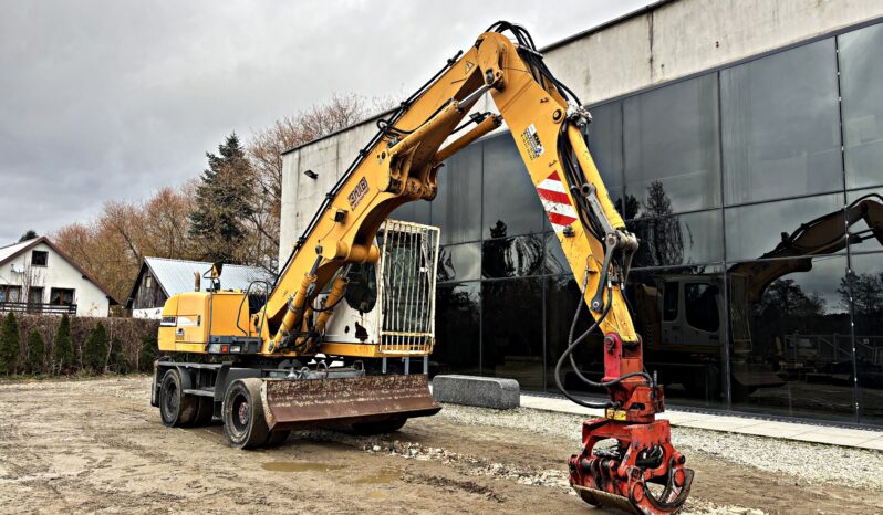LIEBHERR A 316 KOPARKA KOŁOWA PRZEŁADUNKOWA full