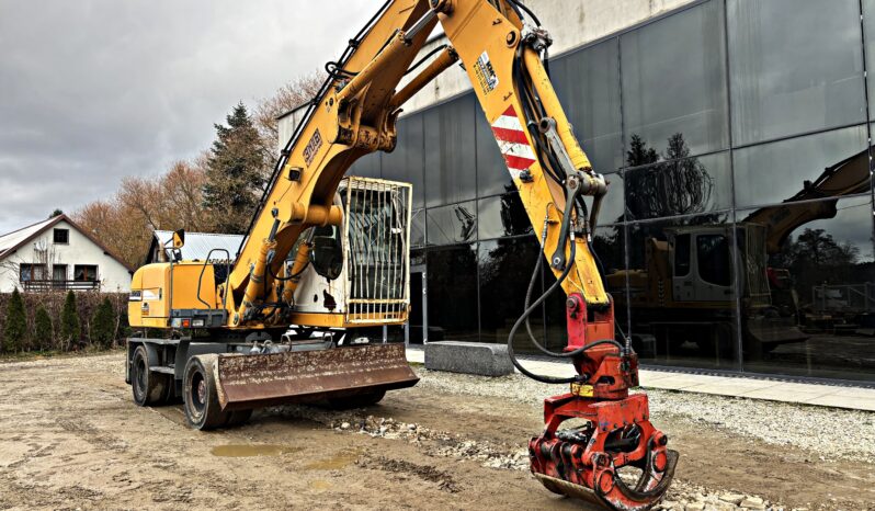 LIEBHERR A 316 KOPARKA KOŁOWA PRZEŁADUNKOWA full