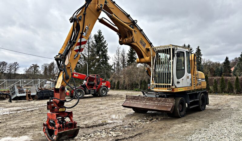 LIEBHERR A 316 KOPARKA KOŁOWA PRZEŁADUNKOWA full