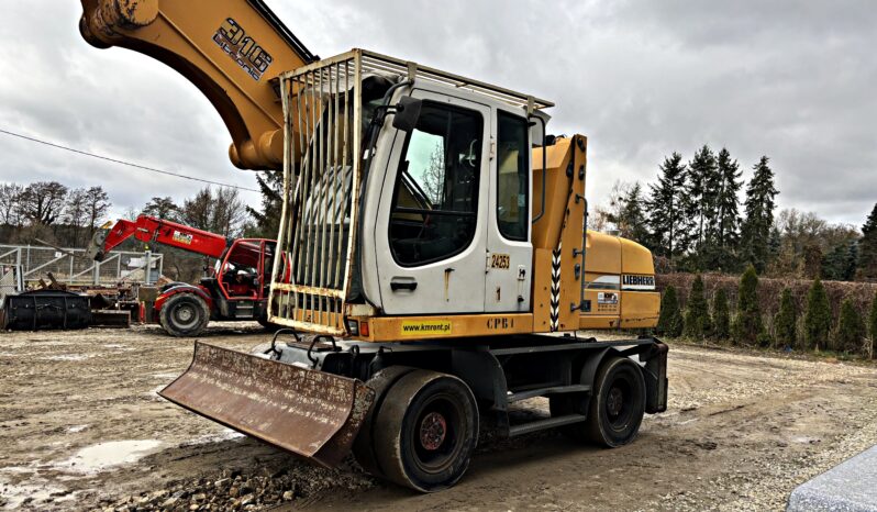 LIEBHERR A 316 KOPARKA KOŁOWA PRZEŁADUNKOWA full