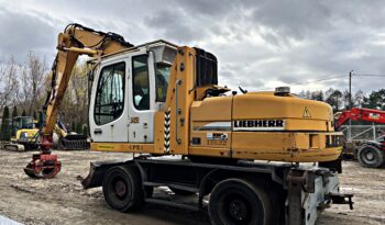 LIEBHERR A 316 KOPARKA KOŁOWA PRZEŁADUNKOWA full