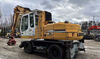 LIEBHERR A 316 KOPARKA KOŁOWA PRZEŁADUNKOWA full