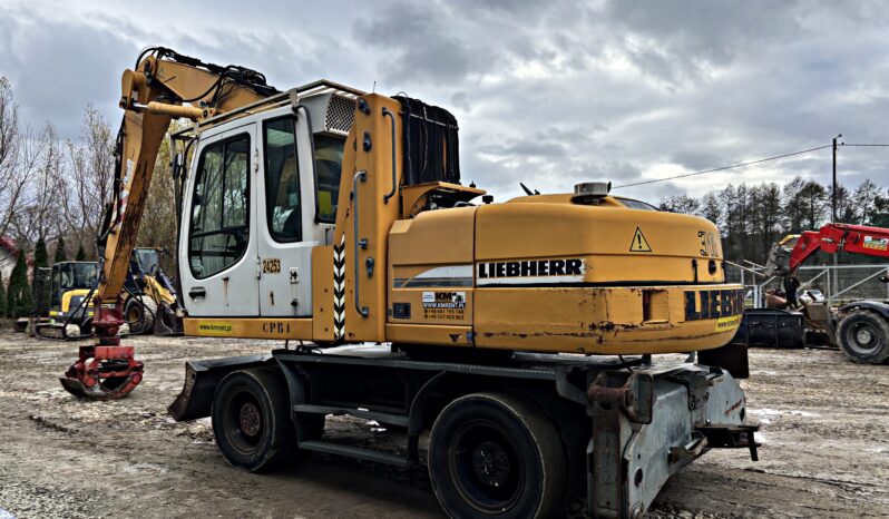 LIEBHERR A 316 KOPARKA KOŁOWA PRZEŁADUNKOWA full