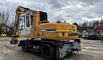 LIEBHERR A 316 KOPARKA KOŁOWA PRZEŁADUNKOWA full