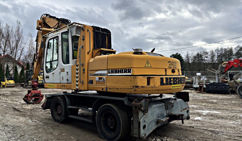LIEBHERR A 316 KOPARKA KOŁOWA PRZEŁADUNKOWA full