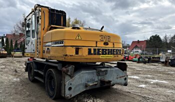 LIEBHERR A 316 KOPARKA KOŁOWA PRZEŁADUNKOWA full