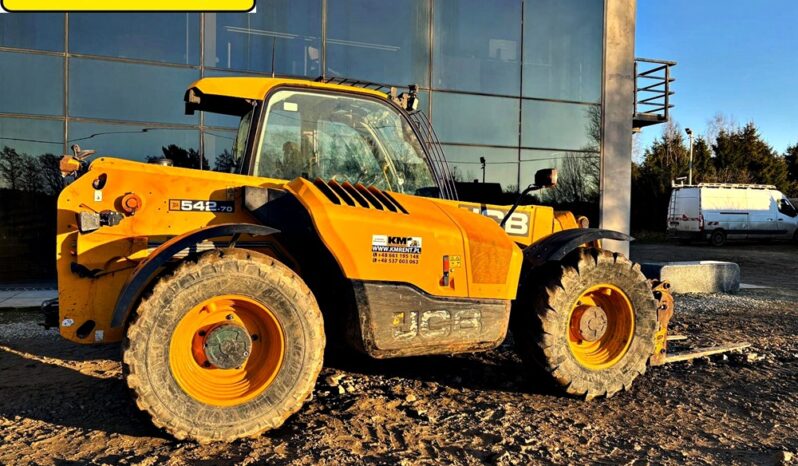 JCB 542-70 AGRI SUPER 130 KM 40 KM/H ŁADOWARKA TELESKOPOWA full