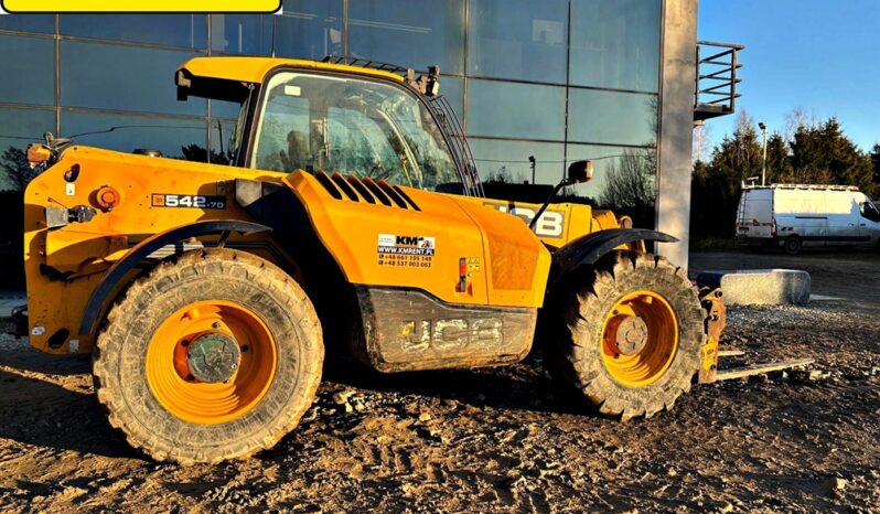JCB 542-70 AGRI SUPER 130 KM 40 KM/H ŁADOWARKA TELESKOPOWA full