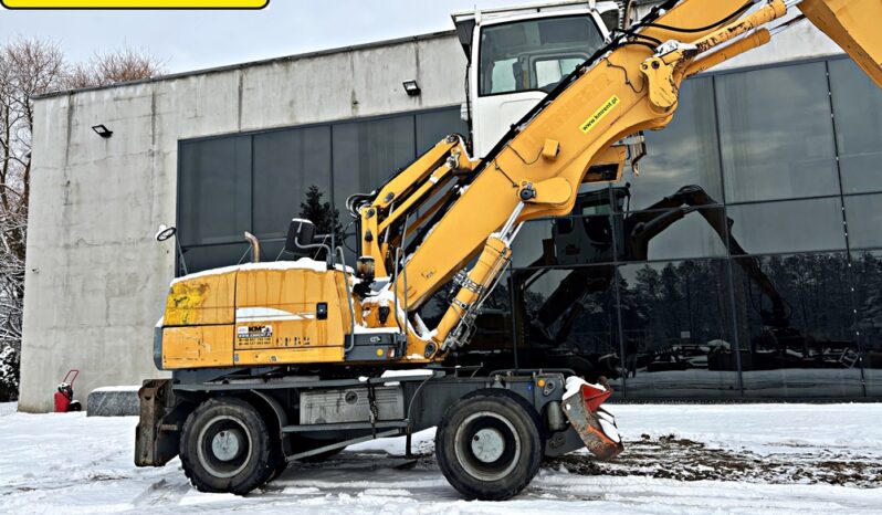 LIEBHERR A 316 KOPARKA KOŁOWA PRZEŁADUNKOWA full