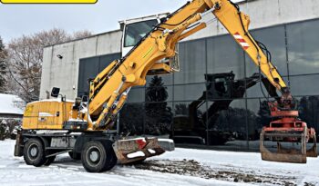 LIEBHERR A 316 KOPARKA KOŁOWA PRZEŁADUNKOWA full