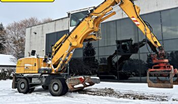 LIEBHERR A 316 KOPARKA KOŁOWA PRZEŁADUNKOWA full