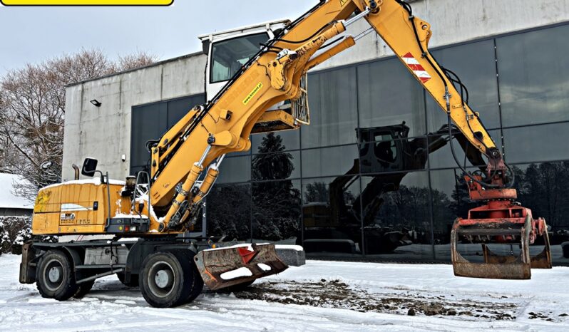 LIEBHERR A 316 KOPARKA KOŁOWA PRZEŁADUNKOWA full
