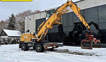 LIEBHERR A 316 KOPARKA KOŁOWA PRZEŁADUNKOWA full