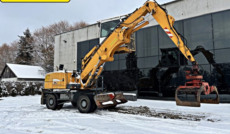 LIEBHERR A 316 KOPARKA KOŁOWA PRZEŁADUNKOWA full