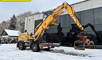 LIEBHERR A 316 KOPARKA KOŁOWA PRZEŁADUNKOWA full