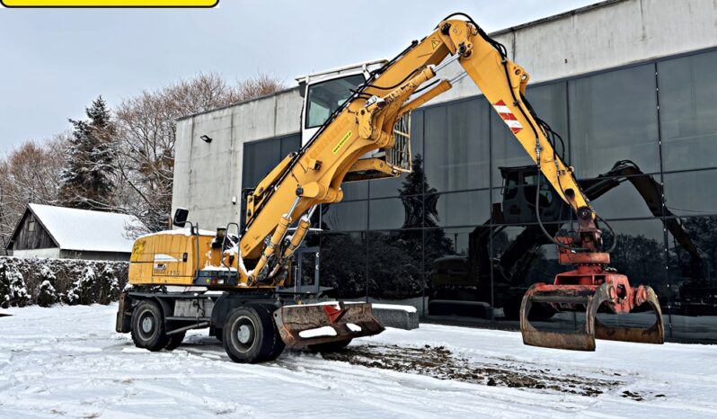 LIEBHERR A 316 KOPARKA KOŁOWA PRZEŁADUNKOWA full