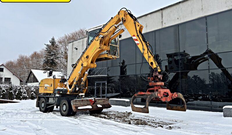 LIEBHERR A 316 KOPARKA KOŁOWA PRZEŁADUNKOWA full