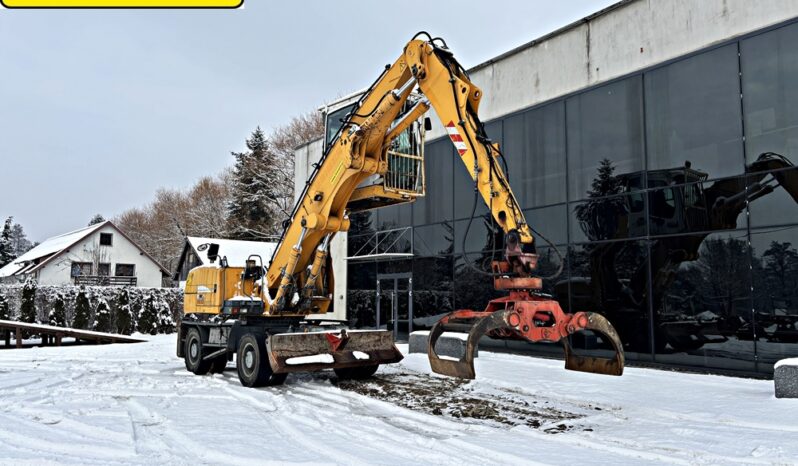 LIEBHERR A 316 KOPARKA KOŁOWA PRZEŁADUNKOWA full