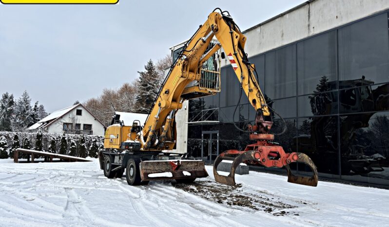 LIEBHERR A 316 KOPARKA KOŁOWA PRZEŁADUNKOWA full