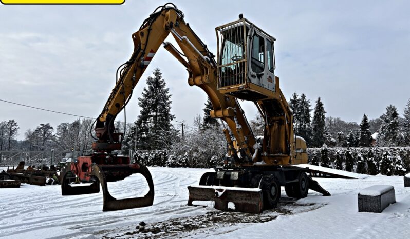 LIEBHERR A 316 KOPARKA KOŁOWA PRZEŁADUNKOWA full