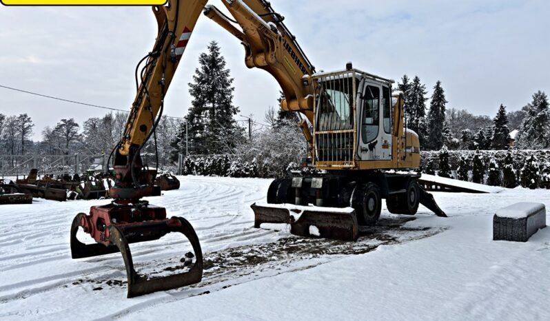 LIEBHERR A 316 KOPARKA KOŁOWA PRZEŁADUNKOWA full