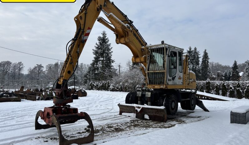 LIEBHERR A 316 KOPARKA KOŁOWA PRZEŁADUNKOWA full