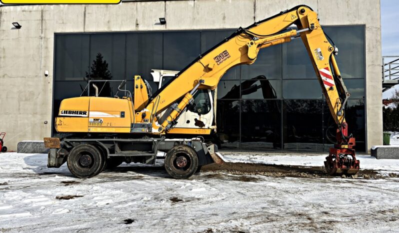 LIEBHERR A 316 KOPARKA KOŁOWA PRZEŁADUNKOWA full