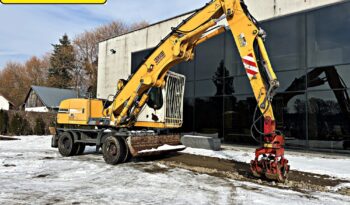 LIEBHERR A 316 KOPARKA KOŁOWA PRZEŁADUNKOWA full