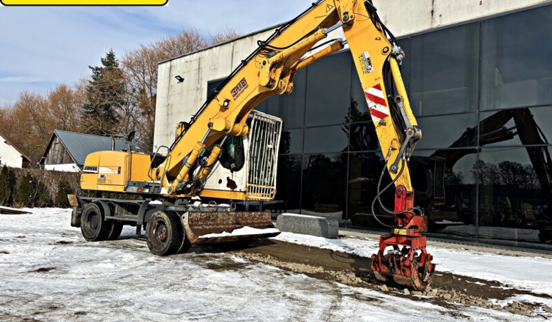 LIEBHERR A 316 KOPARKA KOŁOWA PRZEŁADUNKOWA full