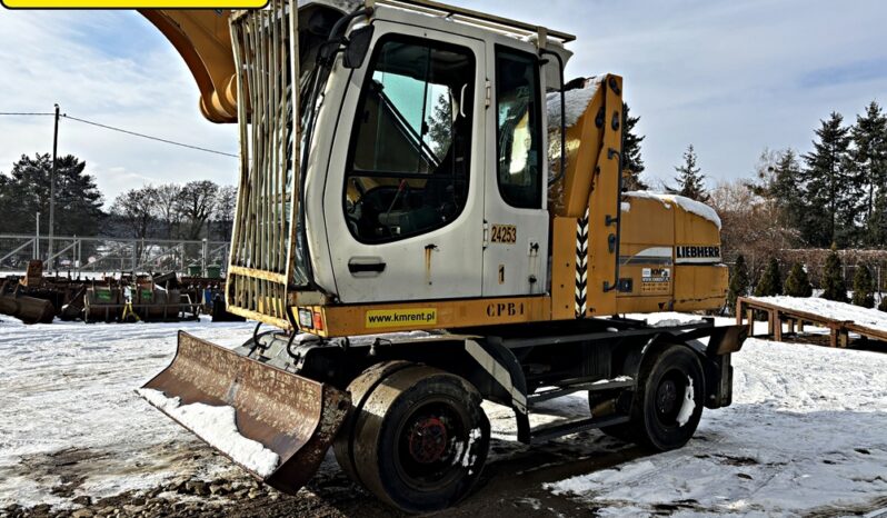 LIEBHERR A 316 KOPARKA KOŁOWA PRZEŁADUNKOWA full
