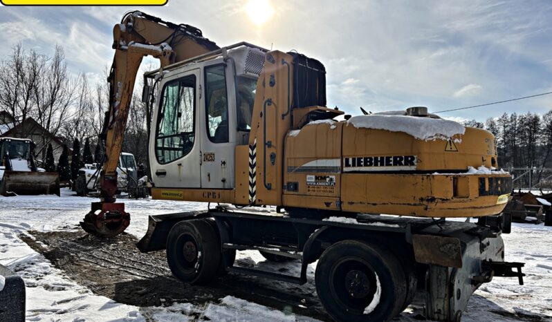 LIEBHERR A 316 KOPARKA KOŁOWA PRZEŁADUNKOWA full