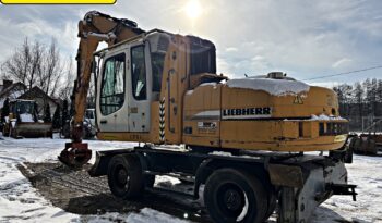 LIEBHERR A 316 KOPARKA KOŁOWA PRZEŁADUNKOWA full