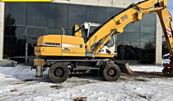 LIEBHERR A 316 KOPARKA KOŁOWA PRZEŁADUNKOWA full